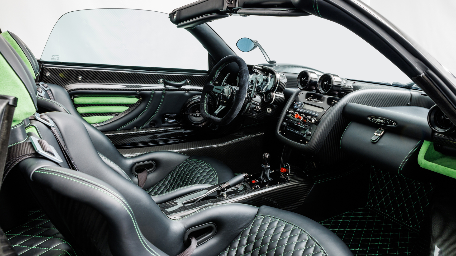 Pagani Zonda Roadster Diamante Verde 1-of-1
