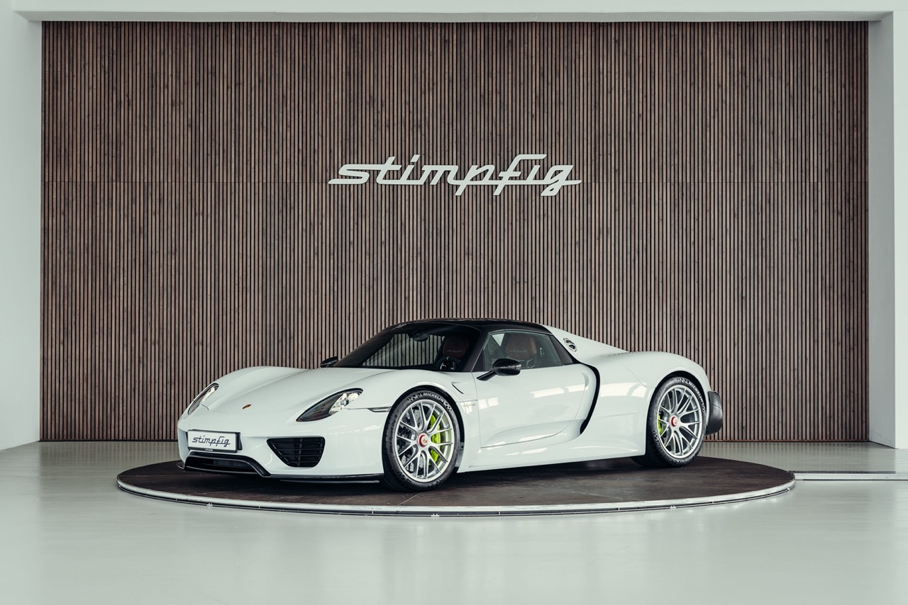 Porsche 918 Spyder Weissach For Sale