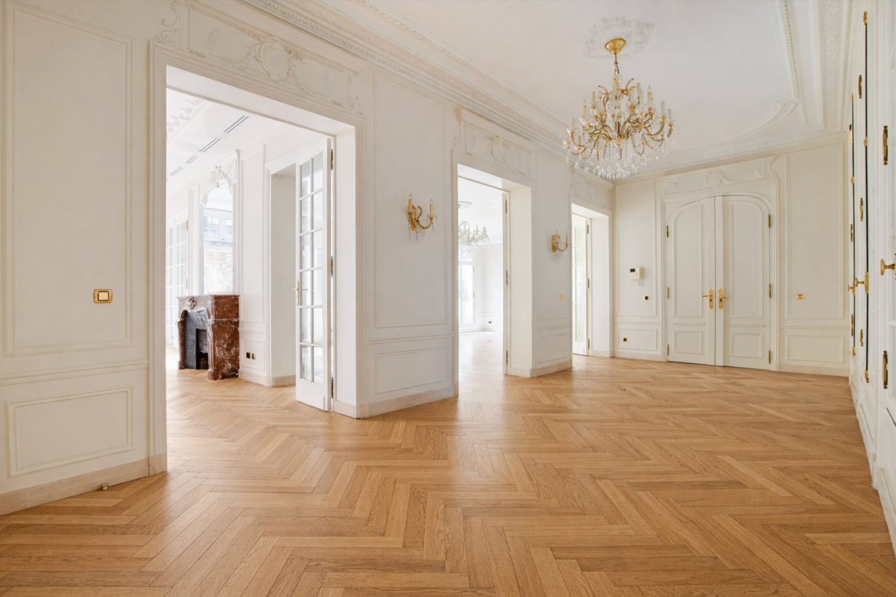 Exceptional Apartment Ensemble for Sale, Golden Triangle, Paris 16th