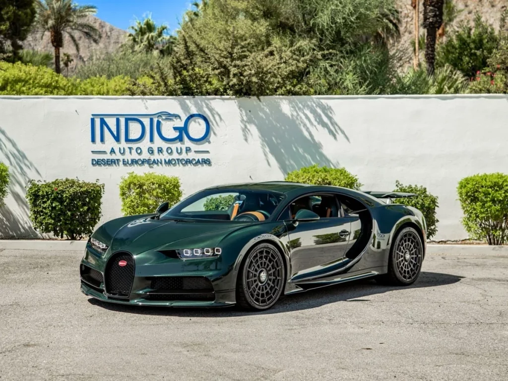 Bugatti Chiron for sale - Desert European Motorcars Rancho Mirage proudly presents an extraordinary Pre-Owned 2018 Bugatti Chiron