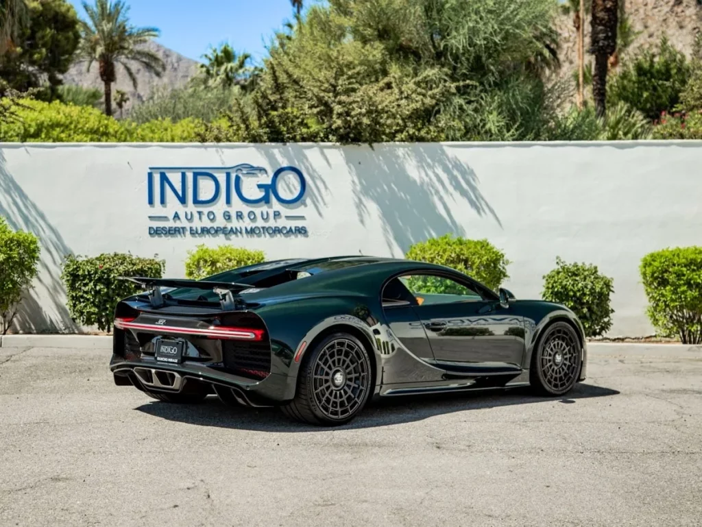 Bugatti Chiron for sale - Desert European Motorcars Rancho Mirage proudly presents an extraordinary Pre-Owned 2018 Bugatti Chiron