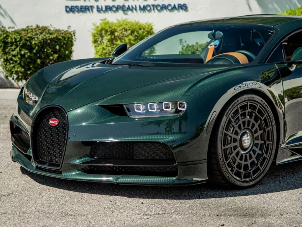 Bugatti Chiron for sale - Desert European Motorcars Rancho Mirage proudly presents an extraordinary Pre-Owned 2018 Bugatti Chiron