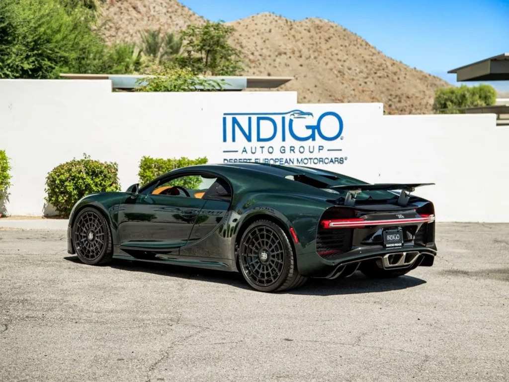 Bugatti Chiron for sale - Desert European Motorcars Rancho Mirage proudly presents an extraordinary Pre-Owned 2018 Bugatti Chiron