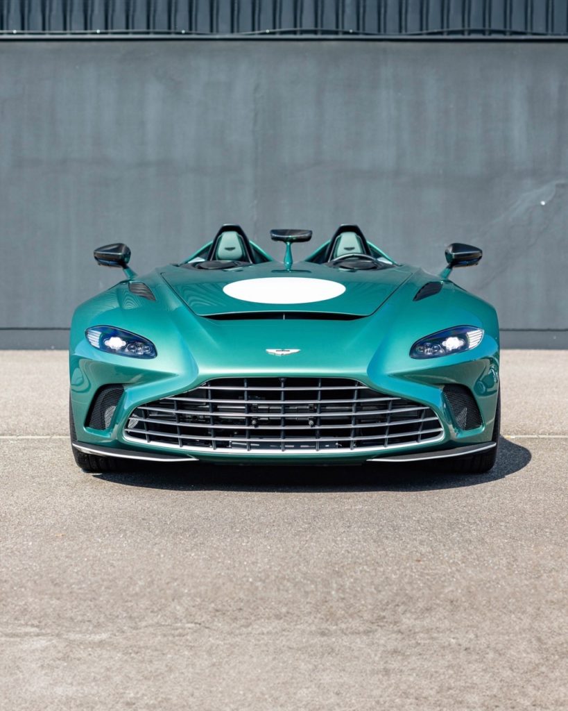 Aston Martin V12 Speedster up for Auction. Kevin Van Campenhout ©2024 Courtesy of RM Sotheby's.