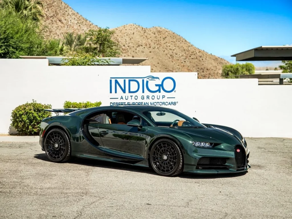 Bugatti Chiron for sale - Desert European Motorcars Rancho Mirage proudly presents an extraordinary Pre-Owned 2018 Bugatti Chiron