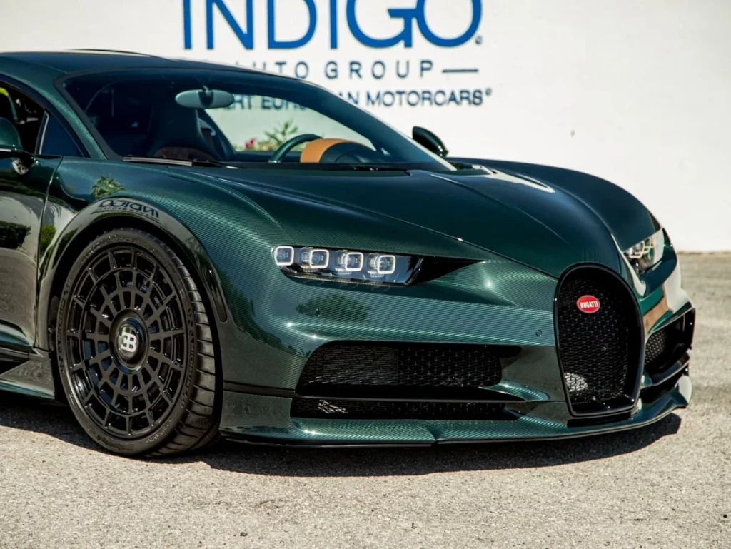 Bugatti Chiron for sale - Desert European Motorcars Rancho Mirage proudly presents an extraordinary Pre-Owned 2018 Bugatti Chiron