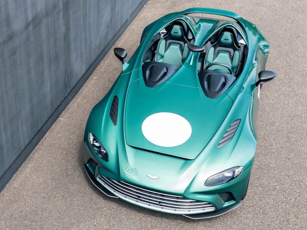 Aston Martin V12 Speedster up for Auction. Kevin Van Campenhout ©2024 Courtesy of RM Sotheby's.