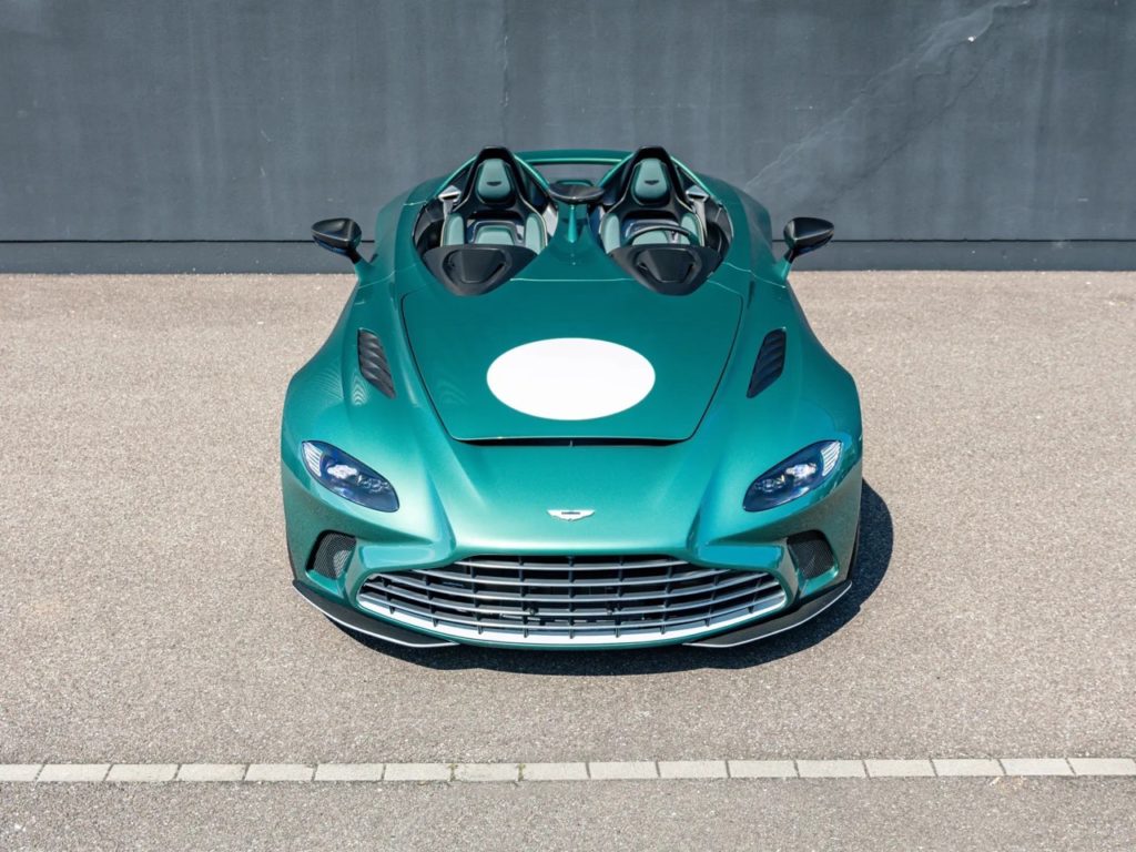 Aston Martin V12 Speedster up for Auction. Kevin Van Campenhout ©2024 Courtesy of RM Sotheby's.